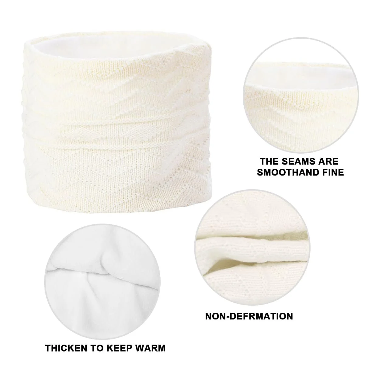 Комплект дитячий (шапка, шарф, рукавиці) JFAN з ромбоподібним візерунком, зимовий, теплий, 3 предмети, фото №5