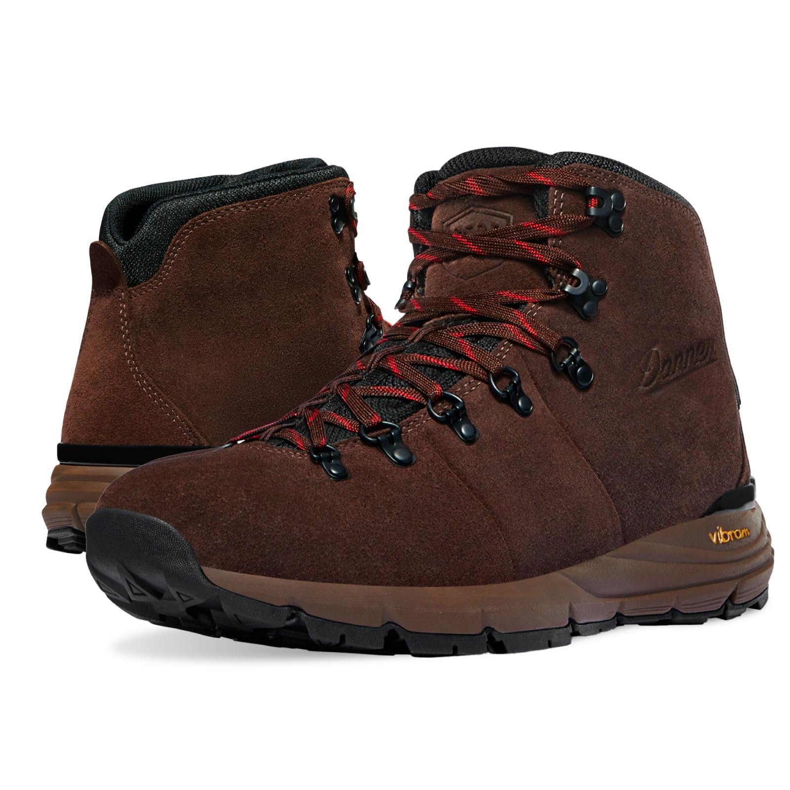 Черевики Danner Mountain 600 4.5-inch Коричневий/Червоний, фото №1