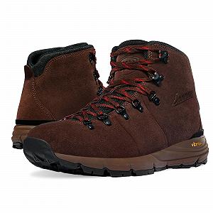 Черевики Danner Mountain 600 4.5-inch Коричневий/Червоний - Фото 1