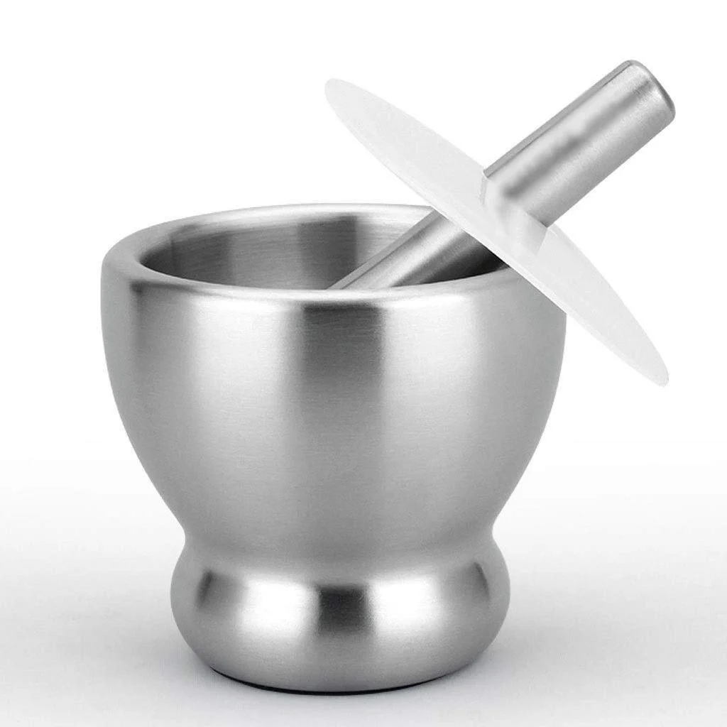 Ступка і товкач з нержавіючої сталі 304, фото №1