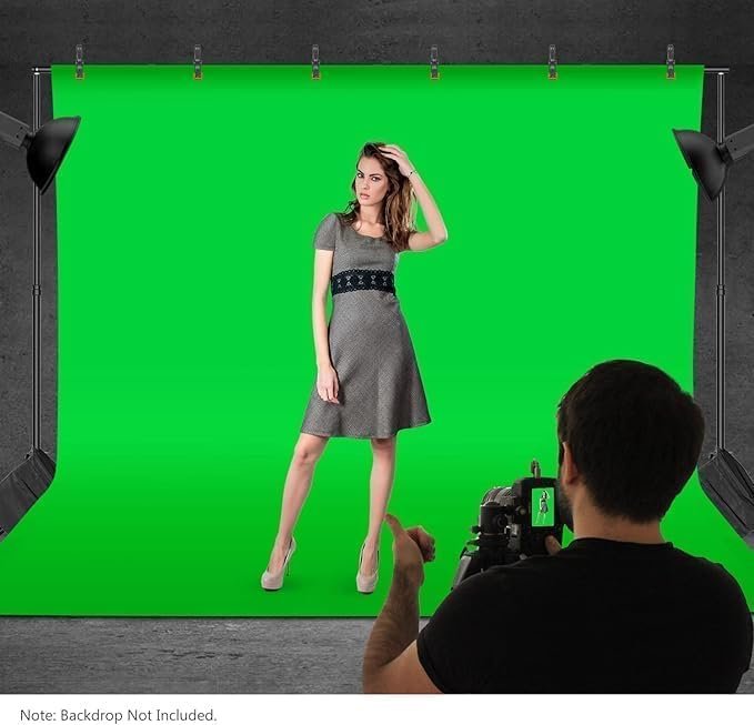 Система поддержки фона для фотостудии 3 x 2 м Neewer Черная, фото №4