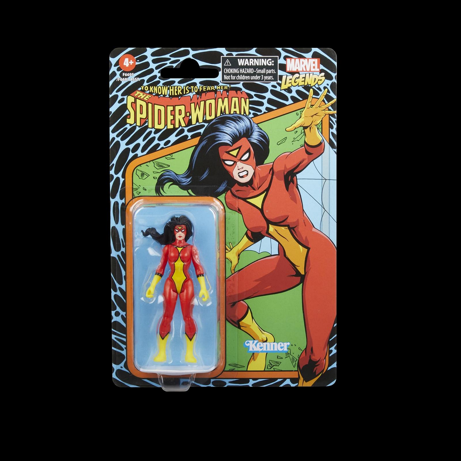 Фігурка Spider-Woman Marvel Legends Series Retro 375 Collection 9,5 см, фото №2