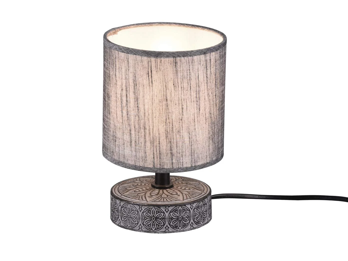 Настільна лампа Reality Leuchten Marie R50980111 E14 Кераміка Сірий, фото №6