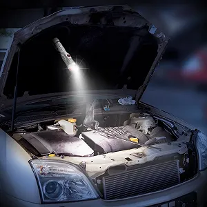 Ліхтарик WholeFire 2 шт LED Перезаряджається Магнітна база 20000 люмен USB Перезаряджається Zoomable Водонепроникний synthetic.ua - Фото 1