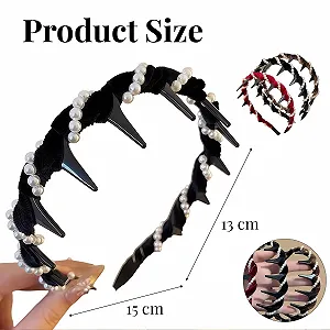 Вінтажний обруч для волосся (набір 3 шт) synthetic.ua - Фото 1