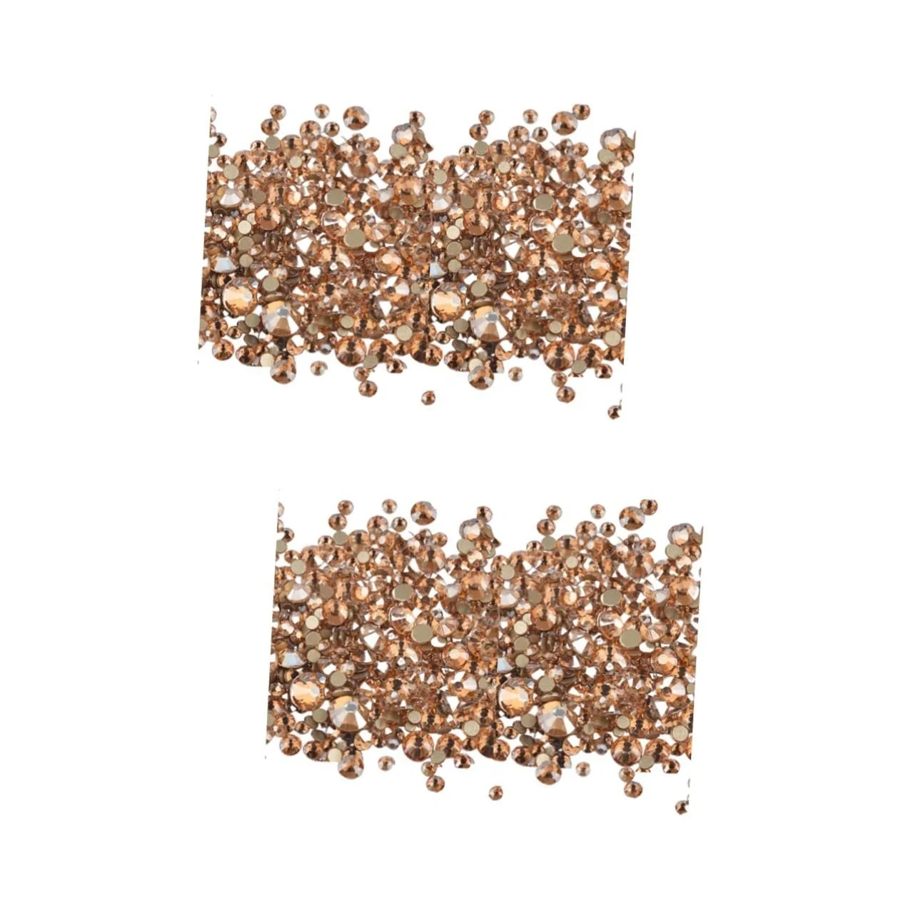 Стрази для нігтів 2880 шт. Кришталевий декор, кристали для манікюру, фото №1