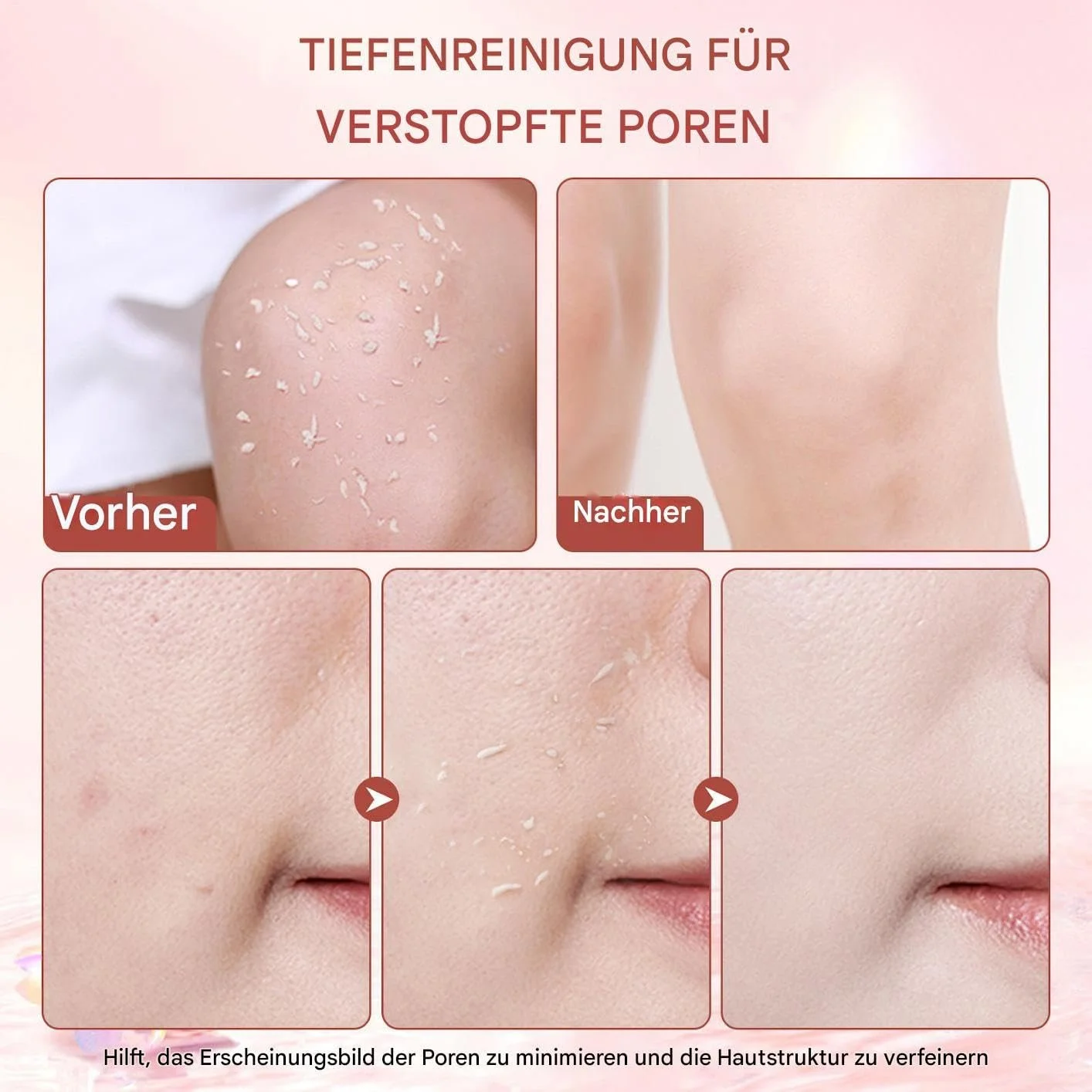 Гель для умывания 50 г, не липкий очищающий гель для ухода за кожей лица для женщин, подруг, семьи, жён, матерей, фото №8