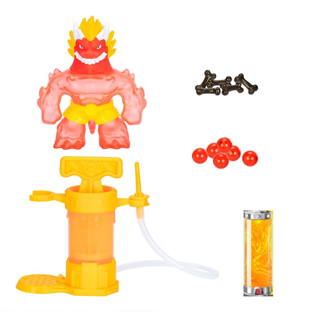 Фигурка Action Heroes of Goo Jit Zu Bandai Blazagon CO42785, разноцветная, фото №3