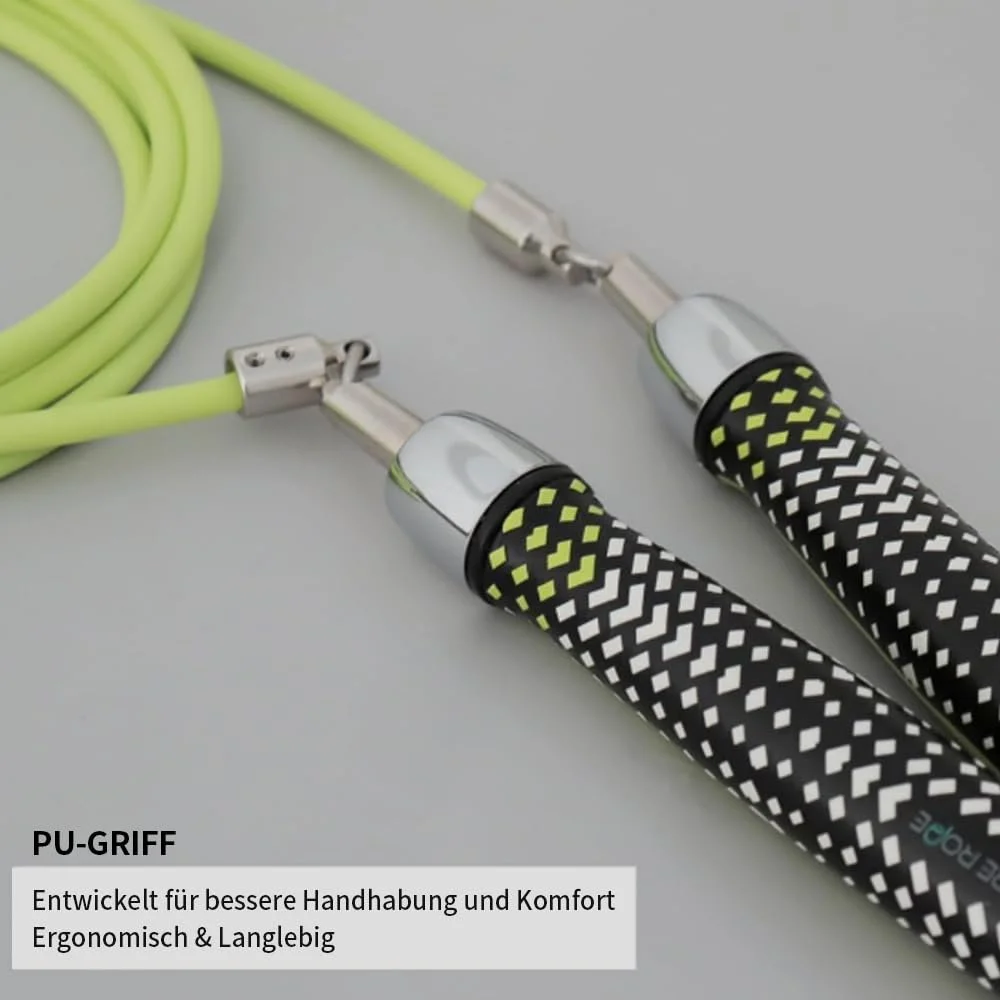 Скакалка HEREROPE обважнена 1/4 фунта на шарикопідшипниках, фото №6 Скакалка HEREROPE обважнена 1/4 фунта на шарикопідшипниках, фото №6