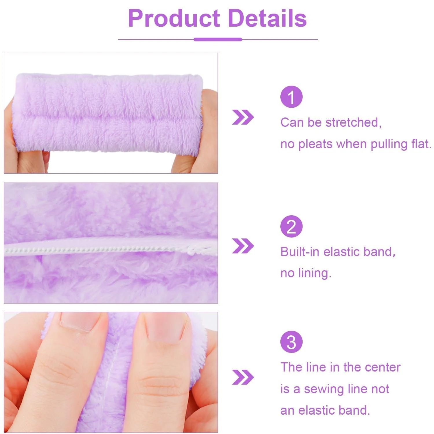 Набір Пов'язок для Спа для Жінок, фото №5