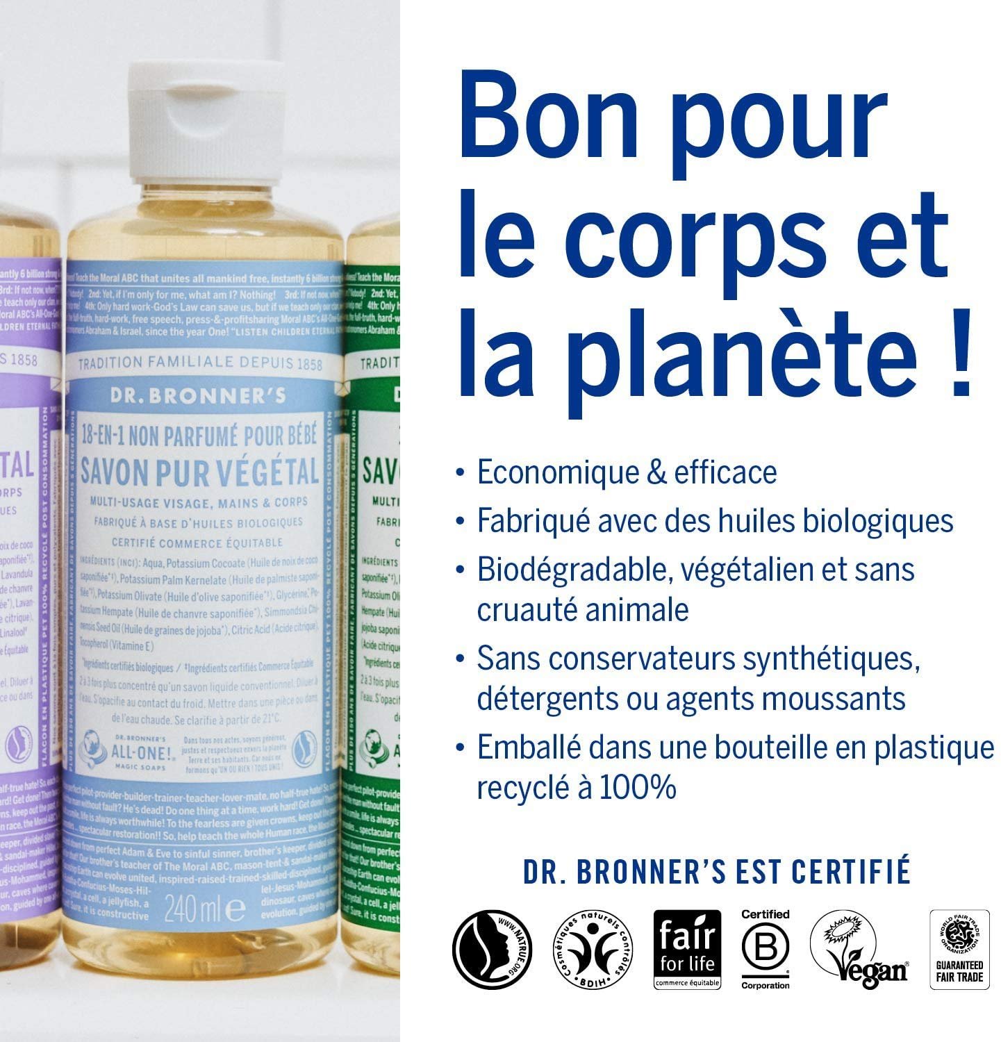 Гель Dr Bronner'S Baby Castile 946 мл, фото №2