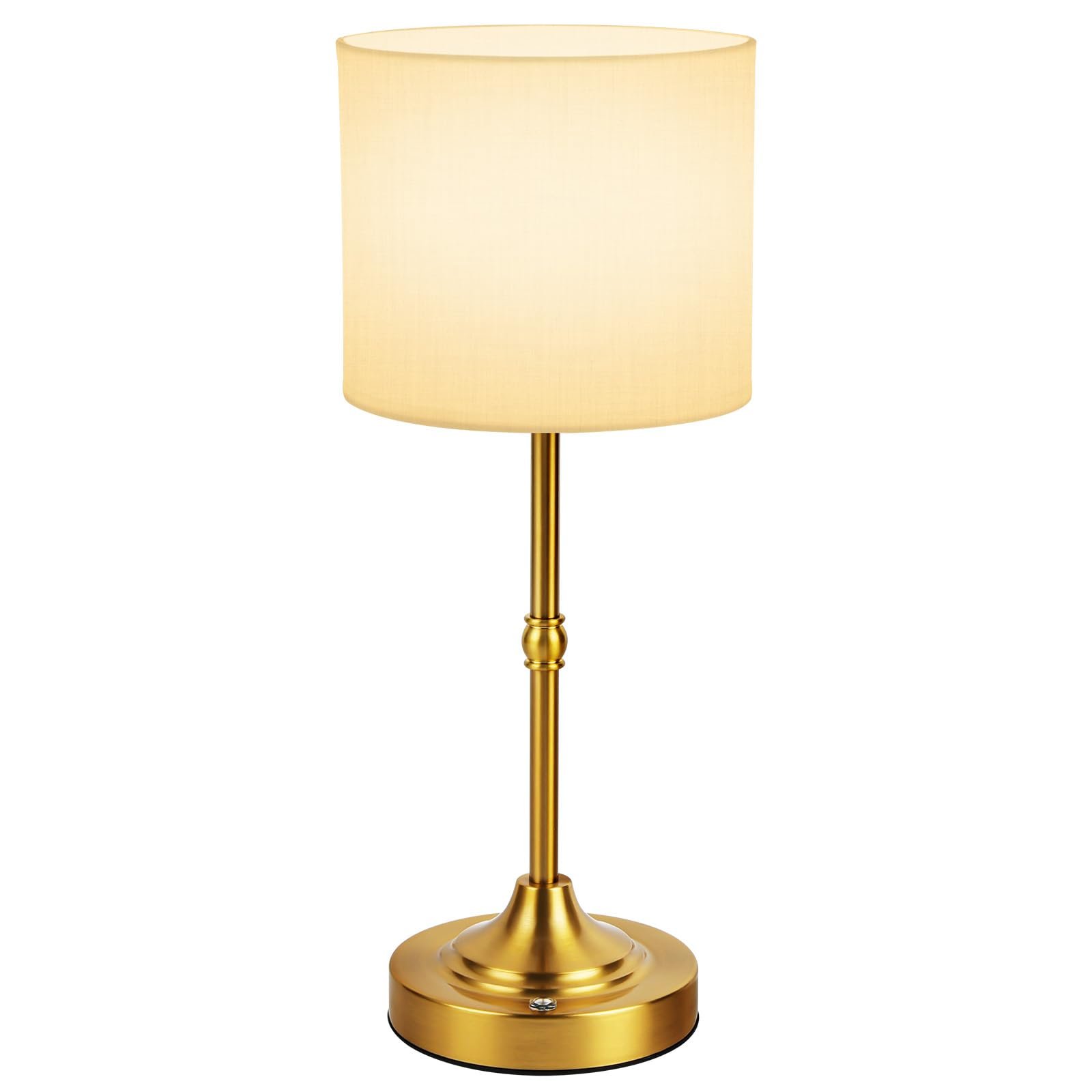 Настільна лампа Vicloon LED Бездротова 5200 mAh USB-C Латунь, фото №1