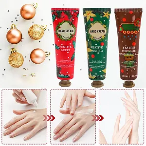 Крем для рук Набір Різдвяний Набір Кремів для рук Різдвяні подарунки Крем для рук Набір 3 шт synthetic.ua - Фото 1