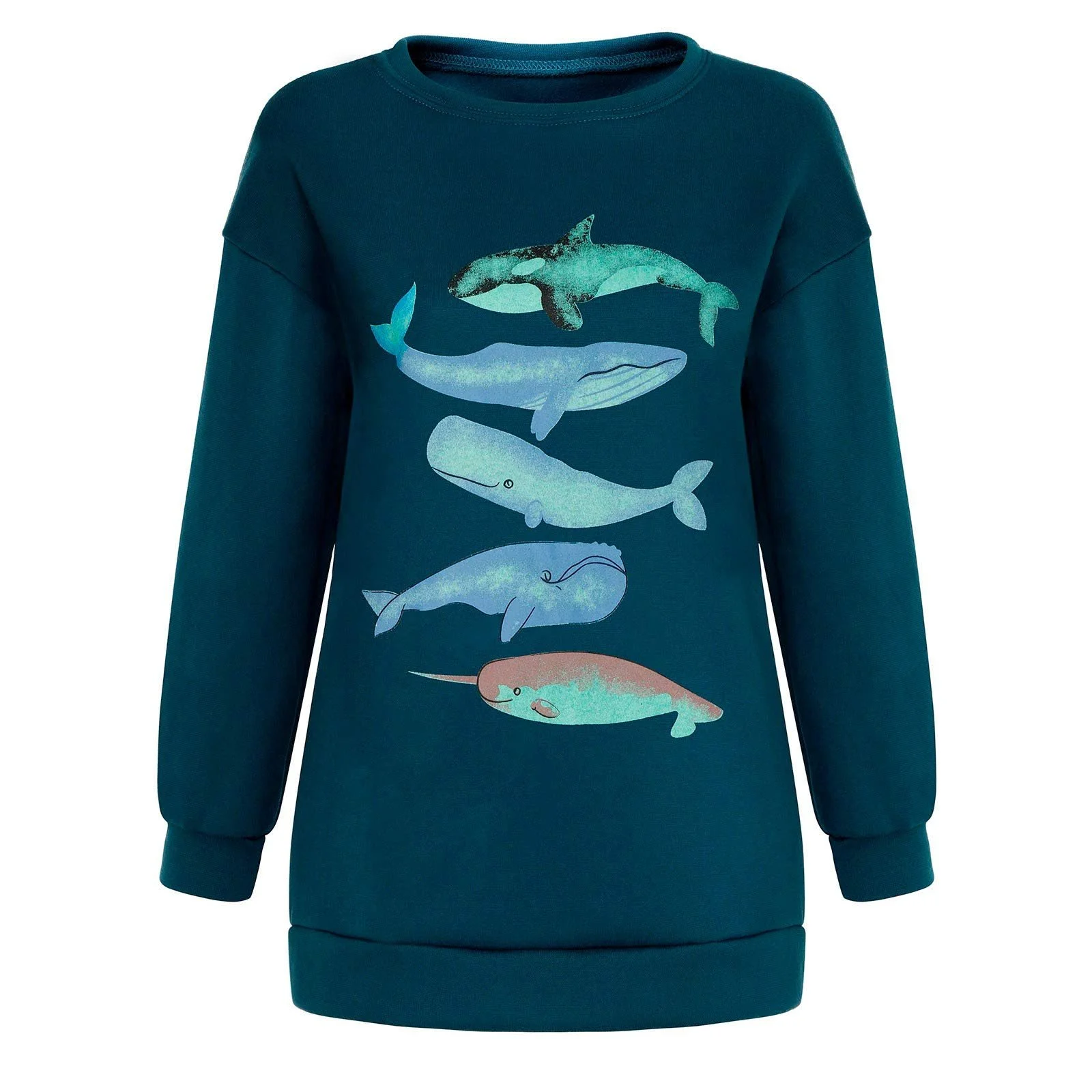 Пуловер Kanpola Женский Винтажный Свитшот с Принтом Китов, Блузки с Круглым Вырезом, Рубашка с Длинным Рукавом, Весенне-летние Женские Рубашки, Уличные Топы, фото №3 Пуловер Kanpola Женский Винтажный Свитшот с Принтом Китов, Блузки с Круглым Вырезом, Рубашка с Длинным Рукавом, Весенне-летние Женские Рубашки, Уличные Топы, фото №3