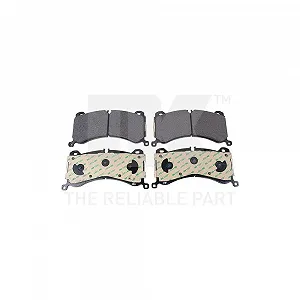 Комплект тормозных колодок, дисковый тормоз NK 2247157 для AUDI, передняя ось - Фото 1