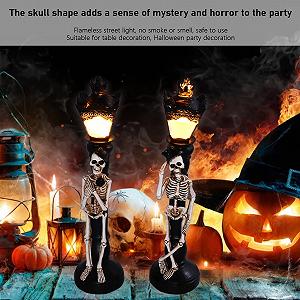 Подсвечник Lazmin112 Halloween Skull Light для дома и улицы synthetic.ua - Фото 1