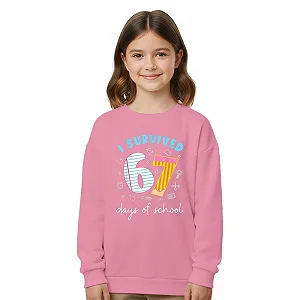 Толстовка детская Generisch Six Seven 67 Meme Мягкий Пуловер 6 7 с капюшоном, смешной дизайн, длинный рукав, повседневный свитер, легкий, многоцветный - Фото 1