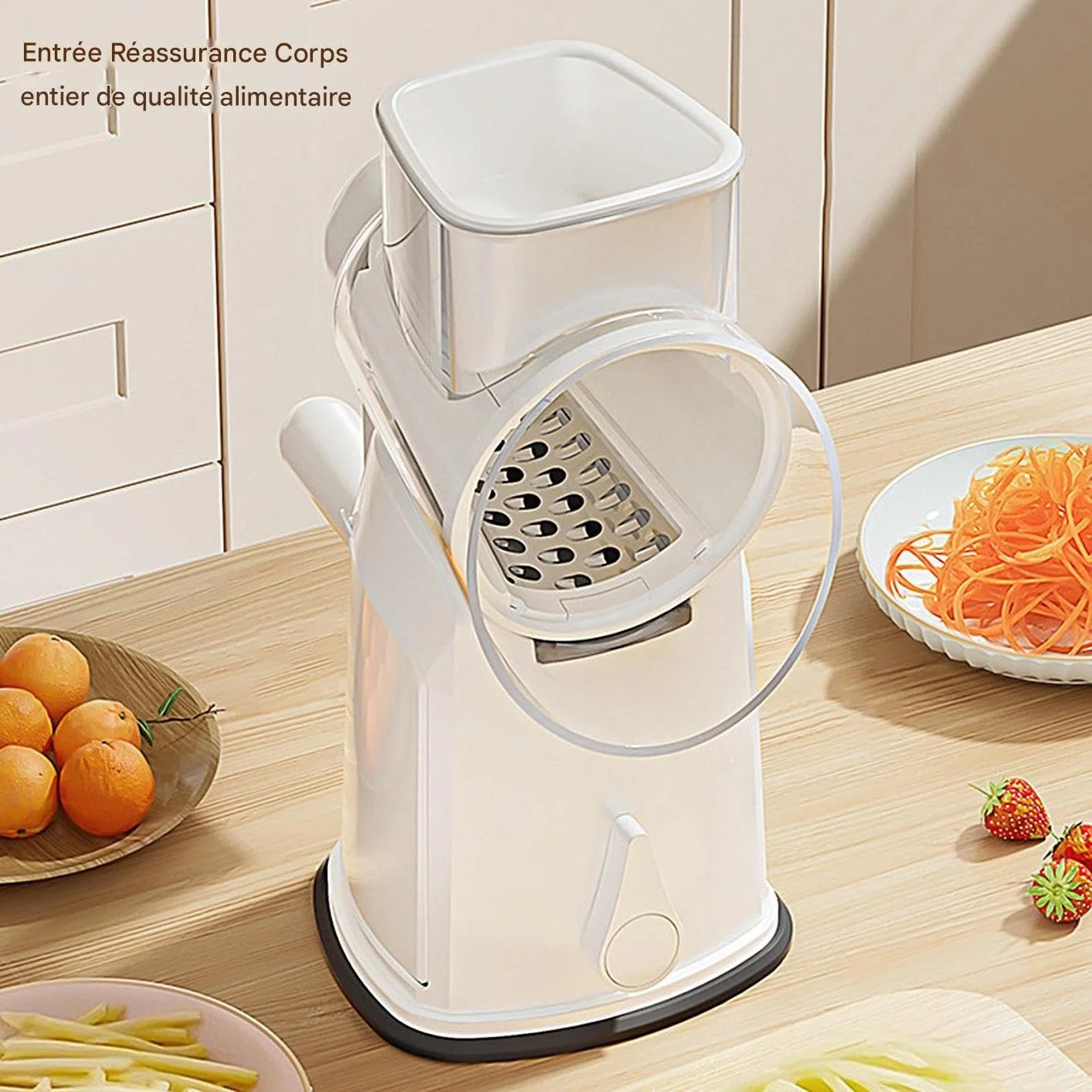 Овочерізка Ручна для кухні для томатів, моркви, капусти, лимонів, картоплі, фото №3