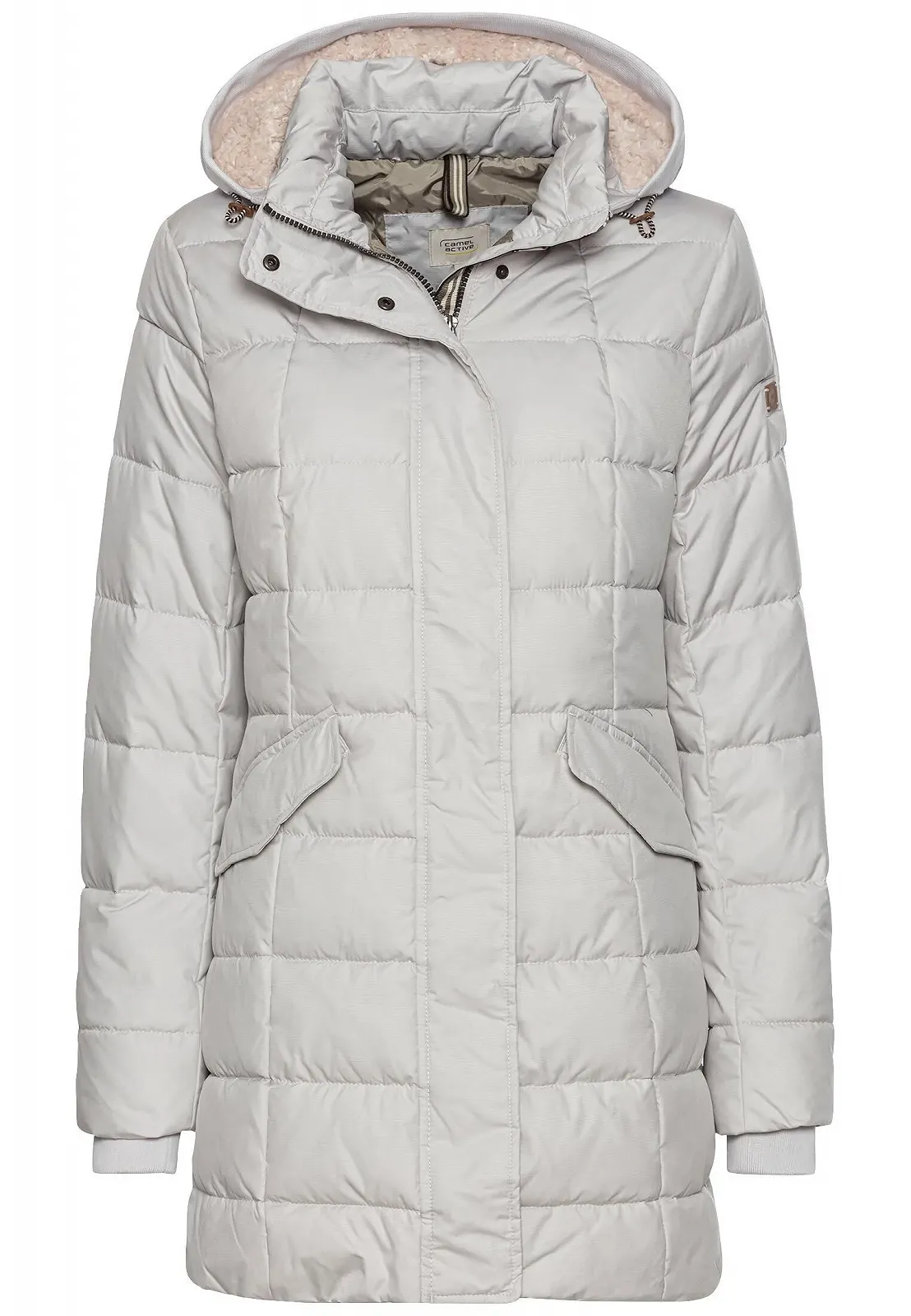 Жіноча Куртка camel active стьобана з капюшоном, що знімається, фото №1 Жіноча Куртка camel active стьобана з капюшоном, що знімається, фото №1