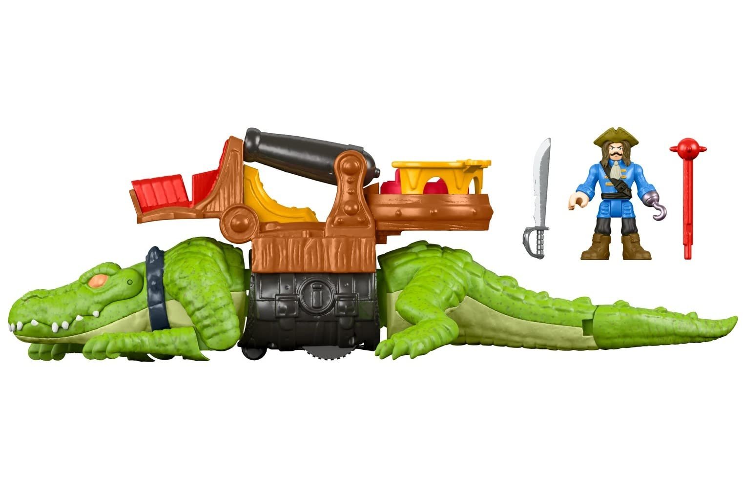 Фигурка Fisher-Price Imaginext Шагающий Крокодил, фото №5