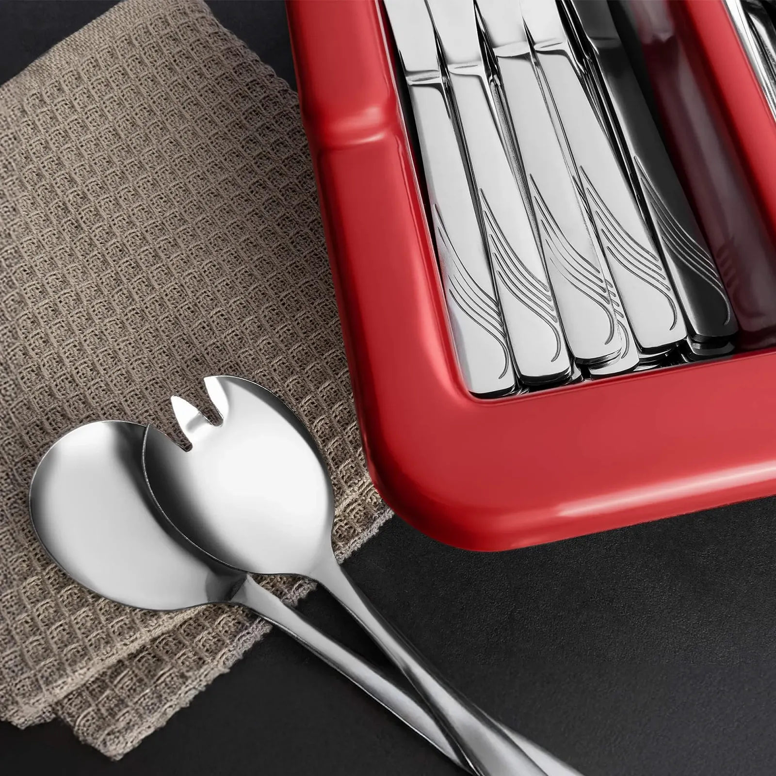 Набір столових приборів GRÄWE Rügen, 150 предметів, на 30 персон, без нікелю, фото №3