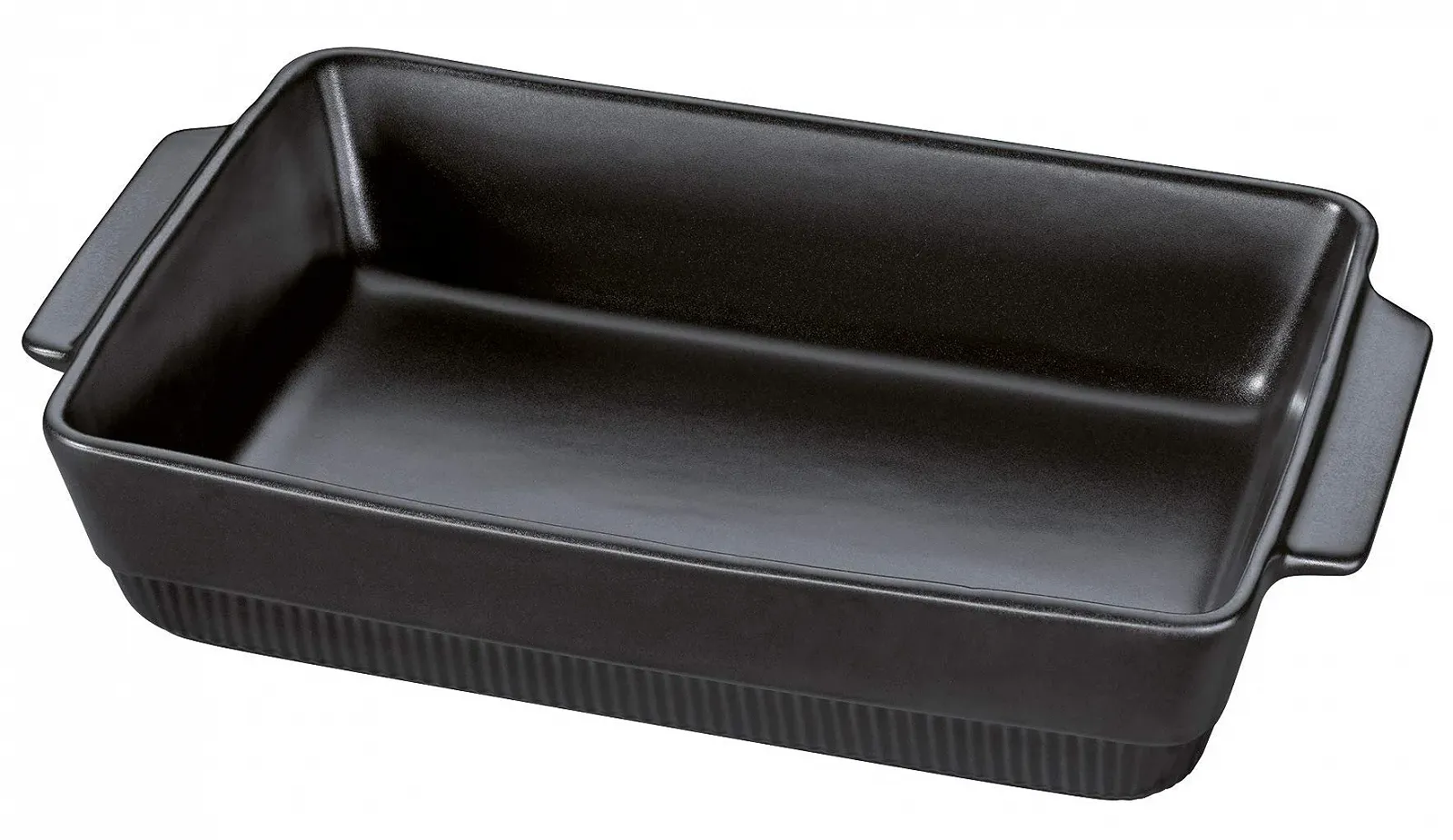 Форма для запекания Spring Chalet прямоугольная 40 x 24 см керамическая черная, фото №1
