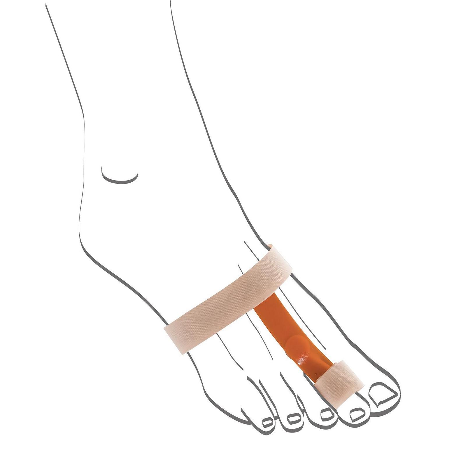 Пов'язка для корекції молоткоподібних пальців стопи Berkemann Night 50008140002990, фото №1