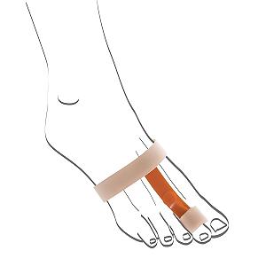 Пов'язка для корекції молоткоподібних пальців стопи Berkemann Night 50008140002990 - Фото 1