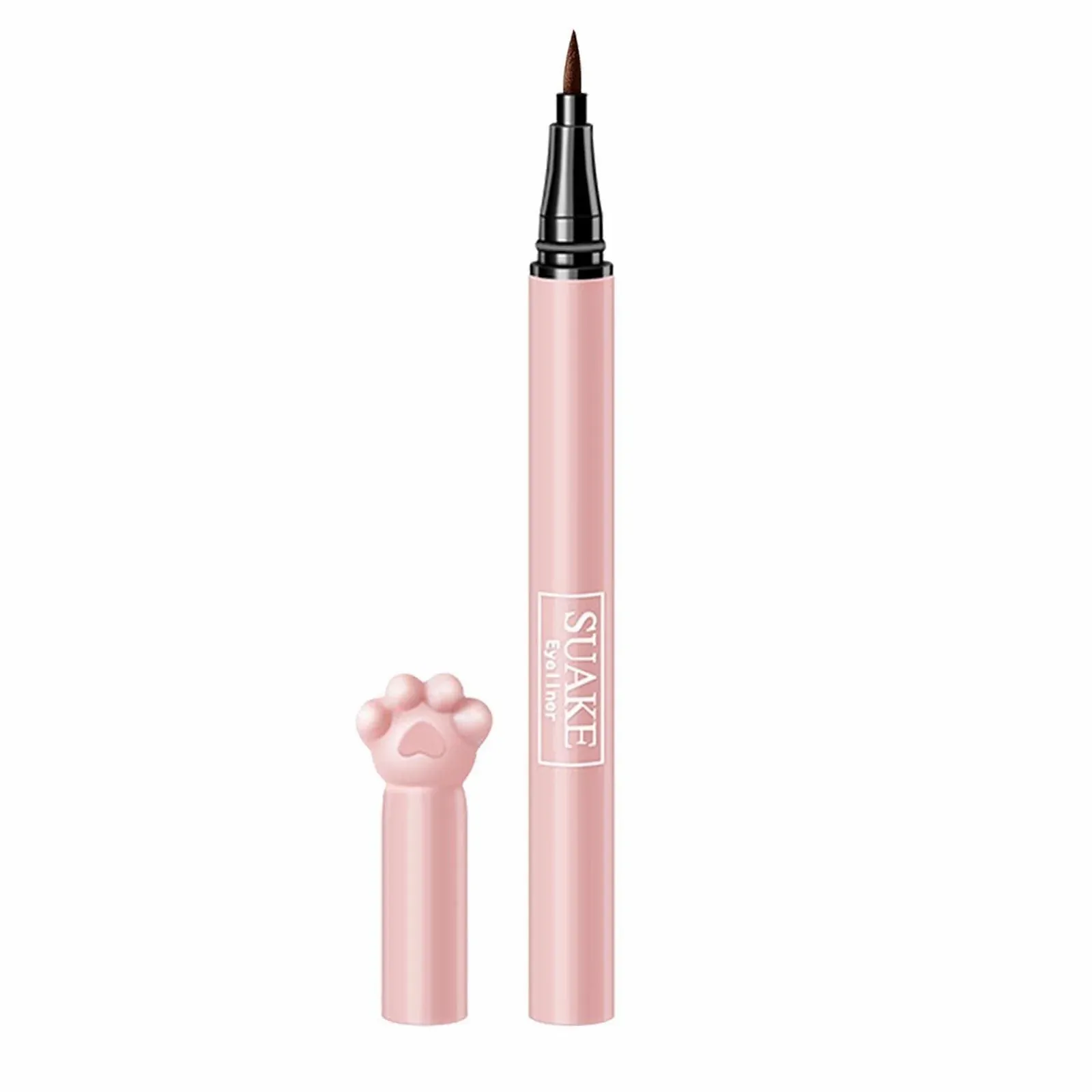 Жидкая Подводка для глаз Fowybe в форме кошачьей лапки, розовая, фото №7