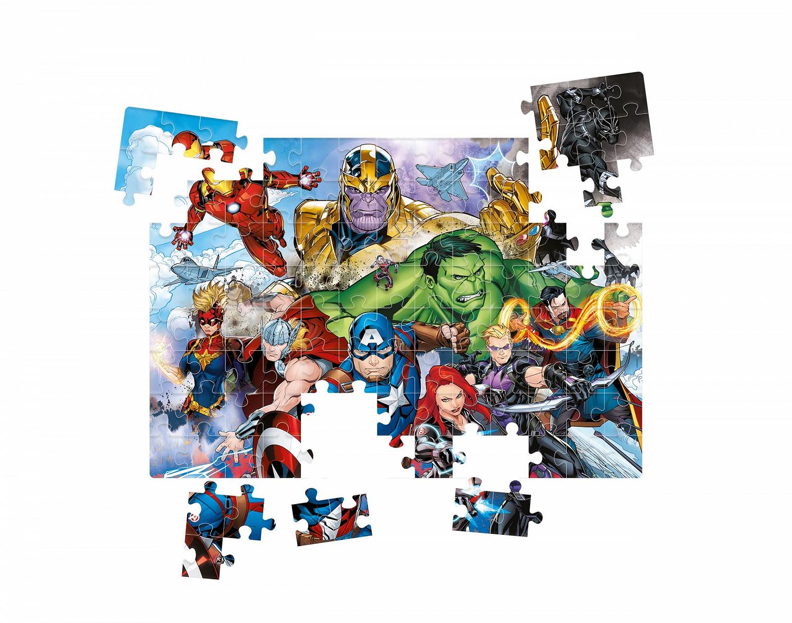 Пазл Clementoni Supercolor Avengers 25718 104 детали от 6 лет, фото №4 Пазл Clementoni Supercolor Avengers 25718 104 детали от 6 лет, фото №4