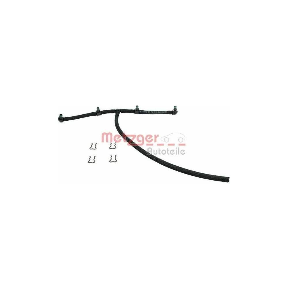 Шланг обратки топлива METZGER 0840020 для OPEL GENERAL MOTORS, фото №1