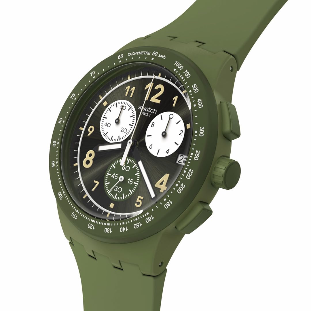 Годинник Swatch Classic Nothing Basic About Green SUSG406, фото №4