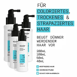 Набор для кожи головы и волос Nioxin System 3 для окрашенных, сухих и поврежденных волос synthetic.ua - Фото 1