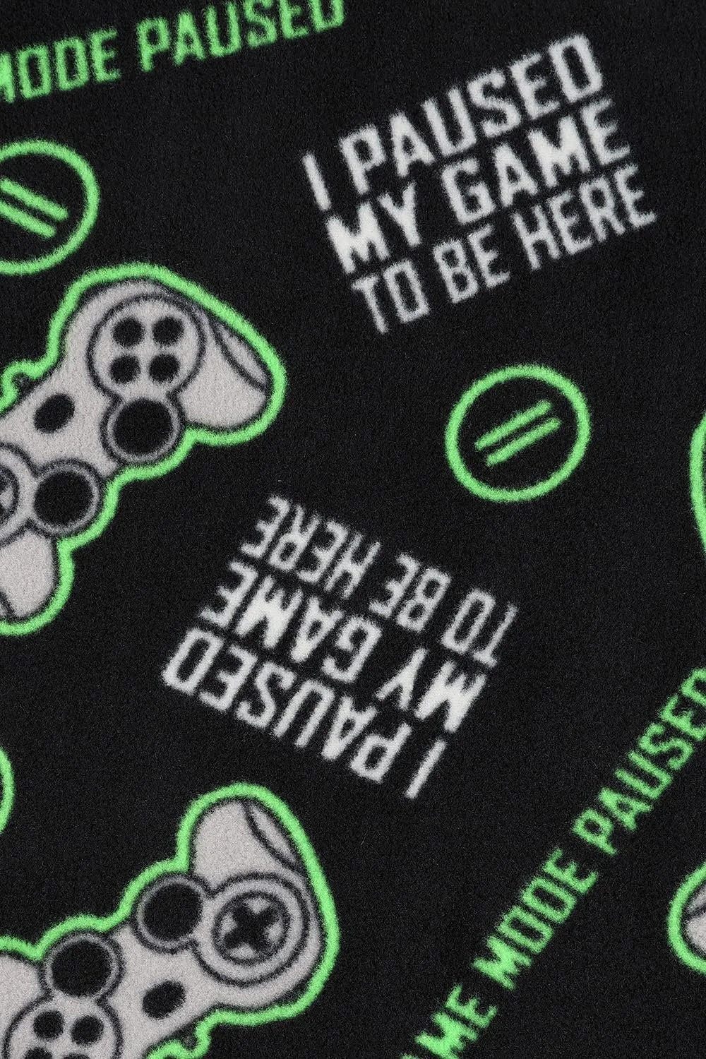 Піжама для хлопчиків I Paused My Game To Be Here Gaming Довга Флісова, фото №3