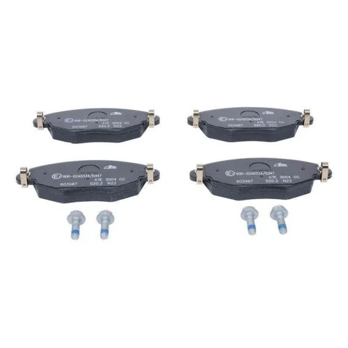 Комплект тормозных колодок ATE 13.0460-3987.2 для FORD JAGUAR, передняя ось, фото №2 Комплект тормозных колодок ATE 13.0460-3987.2 для FORD JAGUAR, передняя ось, фото №2