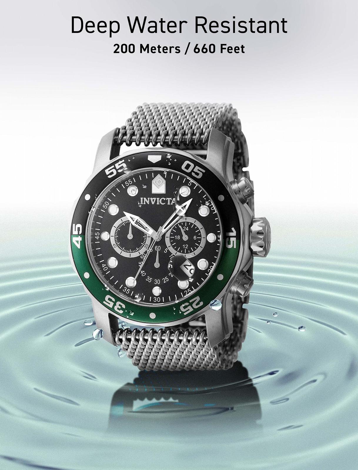 Годинник Кварцовий Invicta Pro Diver Чоловічий, Нержавіюча сталь, 48 мм, фото №6 Годинник Кварцовий Invicta Pro Diver Чоловічий, Нержавіюча сталь, 48 мм, фото №6