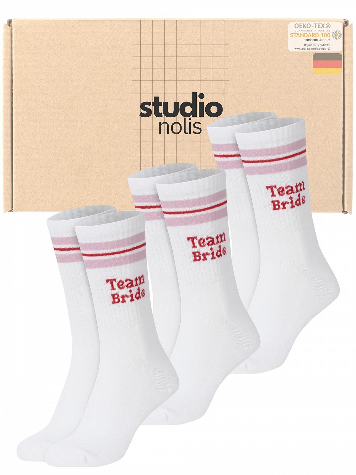 Теннисные носки Team Bride - Набор 3 штуки, фото №1
