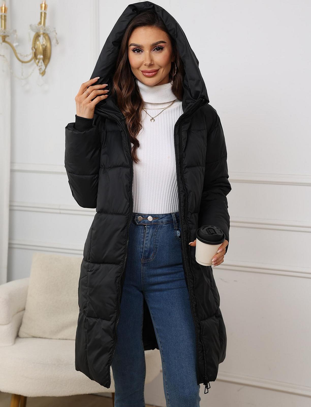 Пуховик Panegy Жіночий Довгий З Капюшоном, фото №3