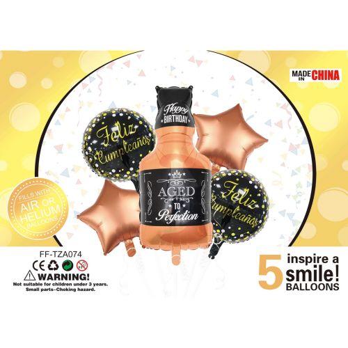 Набор надувных шариков Виски [tsi192355-ТSІ], фото №1