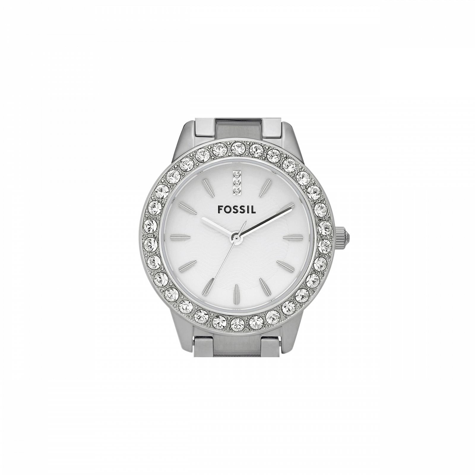 Часы Fossil Jesse Женские, кварцевый механизм с тремя стрелками, браслет из нержавеющей стали, фото №3 Часы Fossil Jesse Женские, кварцевый механизм с тремя стрелками, браслет из нержавеющей стали, фото №3