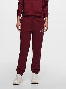 Штаны ONLY COLLEGE LIFE PANTS 15235557 Cabernet Print: PORTLAND Бордовый M - Фото 1