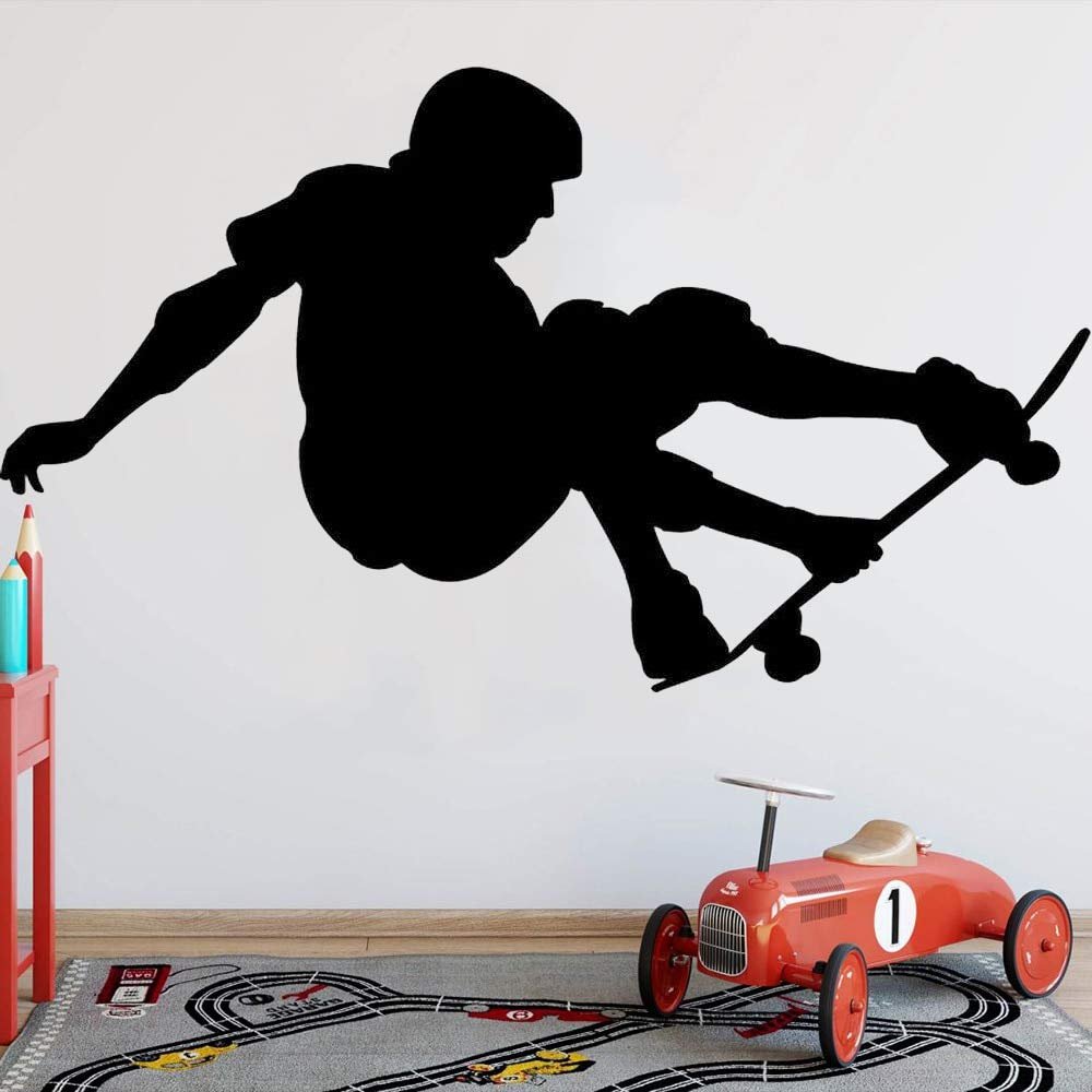 Наклейки на стіну Indigos UG Skateboard Stunt 2 шт. Vinyl 57 x 33 см, фото №2 Наклейки на стіну Indigos UG Skateboard Stunt 2 шт. Vinyl 57 x 33 см, фото №2