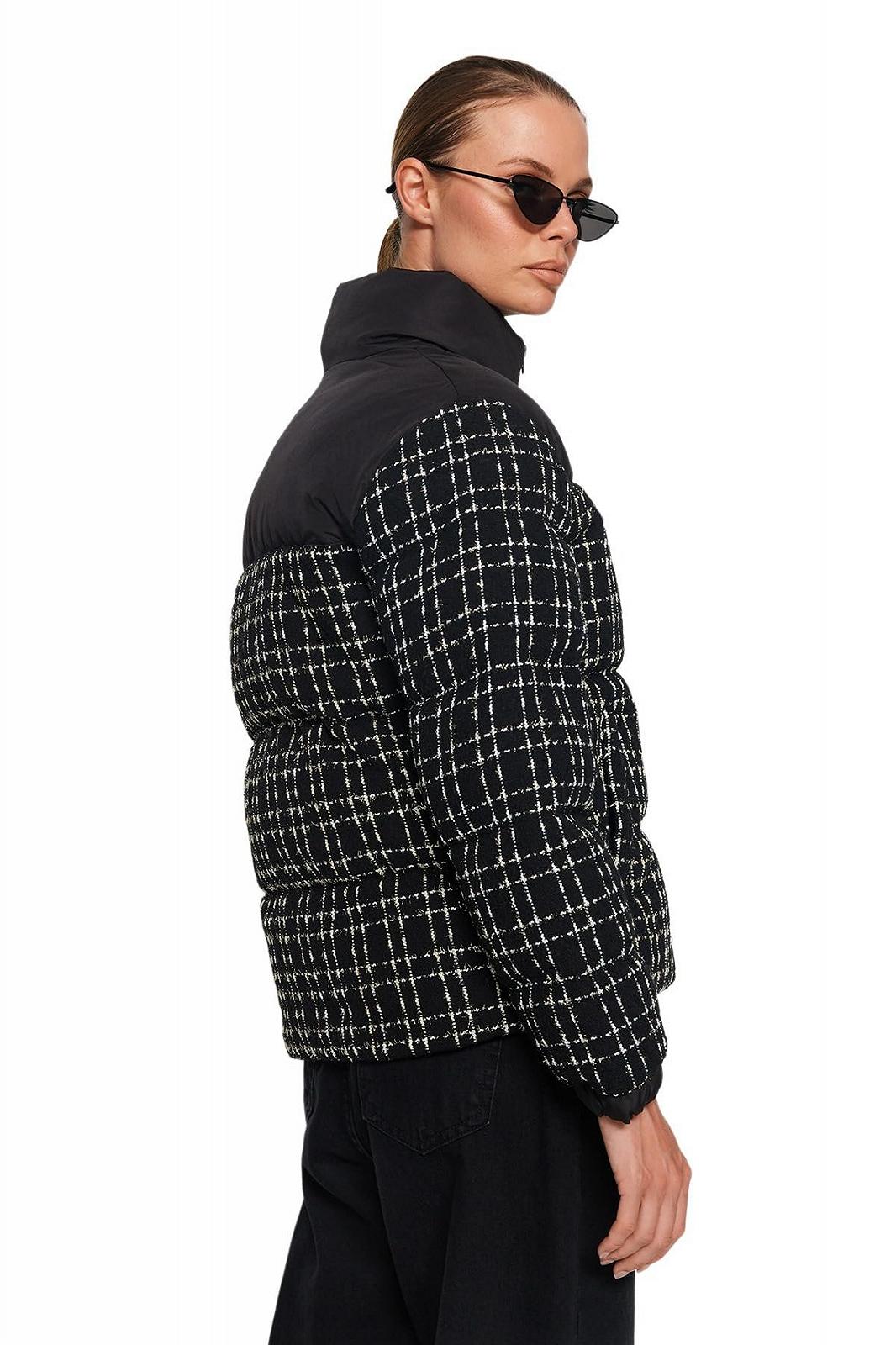 Пальто TRENDYOL у клітинку, для жінок, фото №5