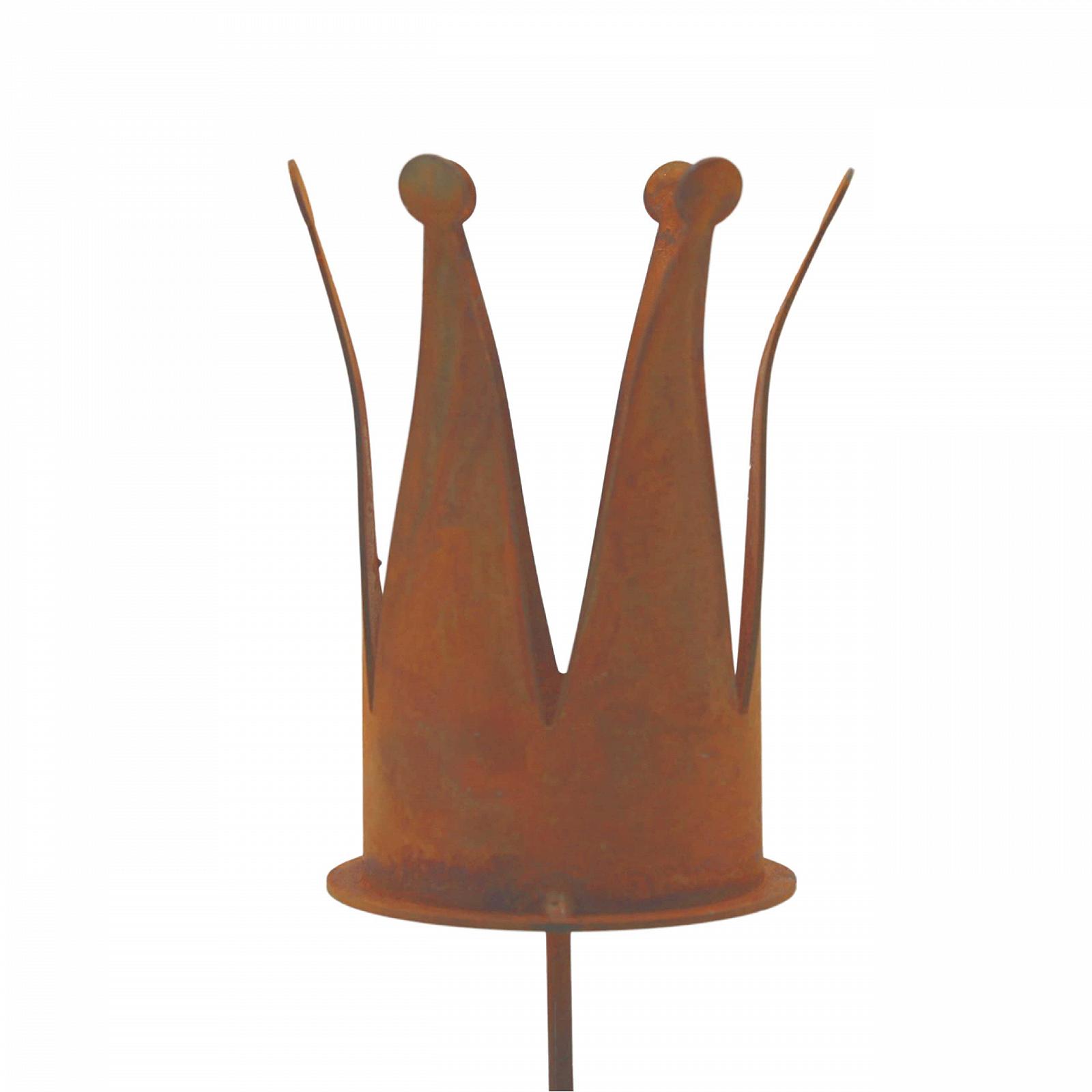 Підсвічник Rostikal Набір 4 шт. Корон діаметр 7 см Патіна, фото №6 Підсвічник Rostikal Набір 4 шт. Корон діаметр 7 см Патіна, фото №6