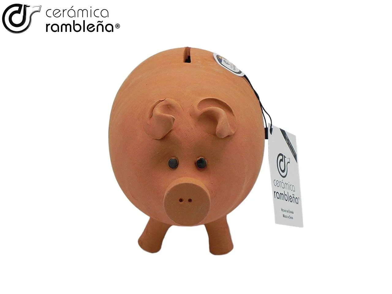 Скарбничка Cerámica Rambleño Traditional з глини ручної роботи 14х9х11 см 0.4 кг, фото №2