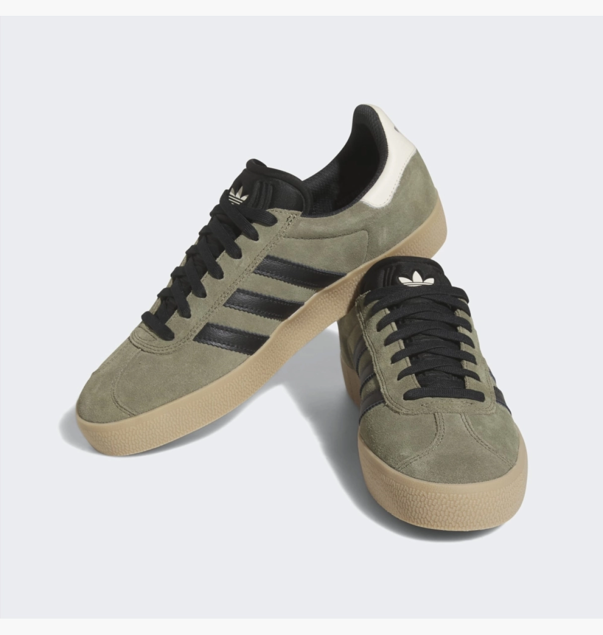Кросівки ADIDAS GAZELLE ADV SHOES OLIVE 46, фото №3