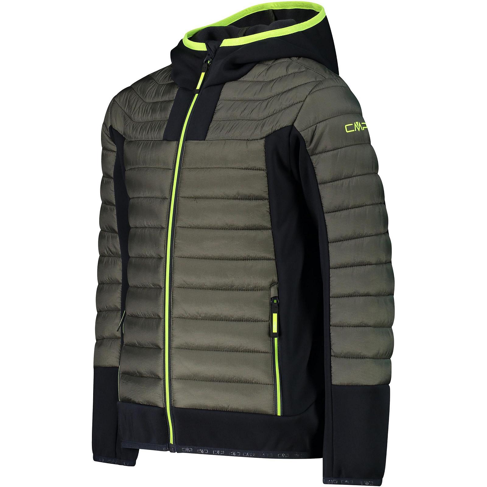 Куртка CMP Детская Гибридная С Фиксированным Капюшоном, фото №6