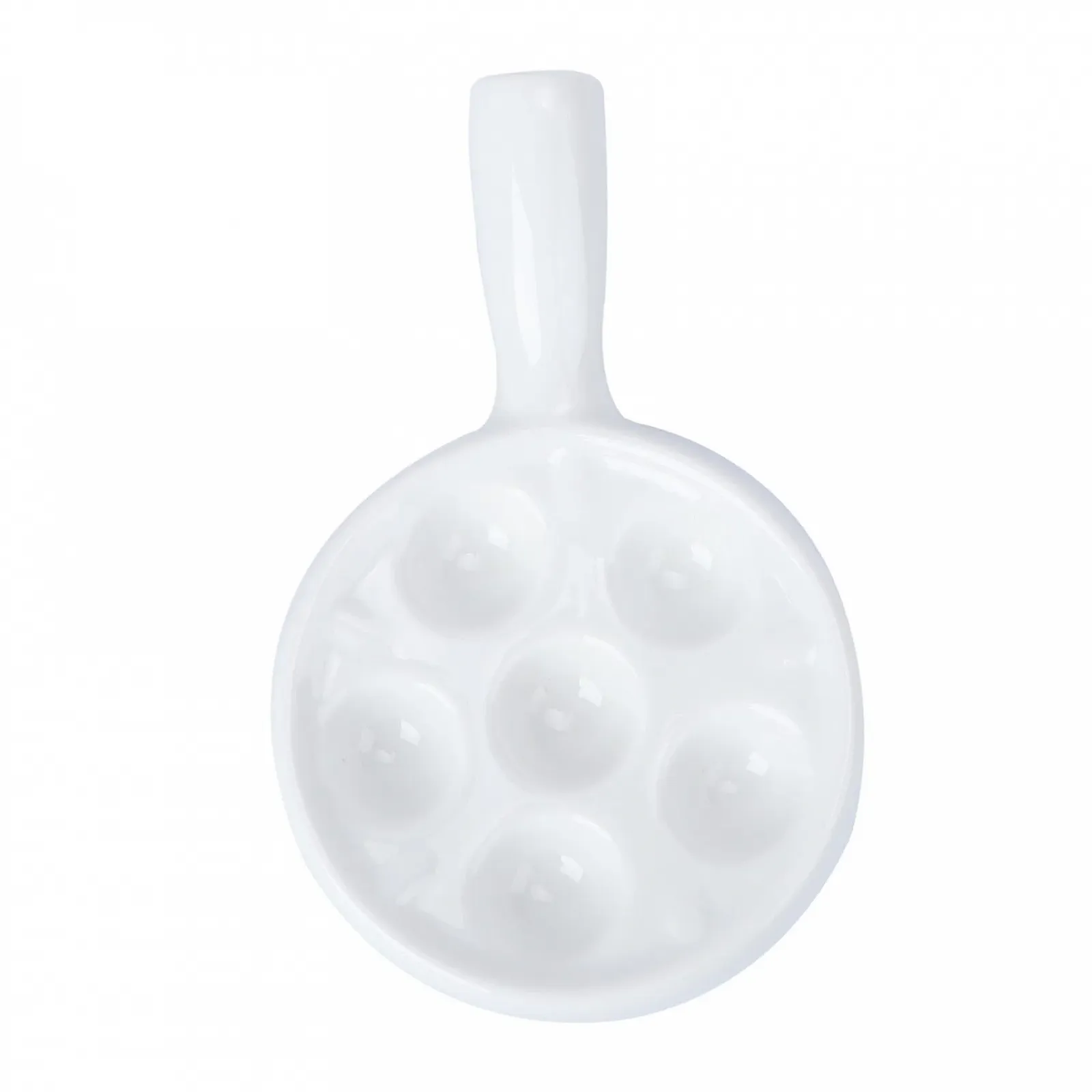 Форма для запекания улиток Ciieeo Ceramic Snail Pan с ручкой Белый, фото №1