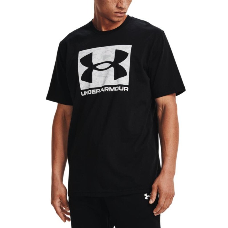 Футболка UA ABC CAMO BOXED LOGO SS 1361673-001 Under Armour Чорний S/M, фото №1
