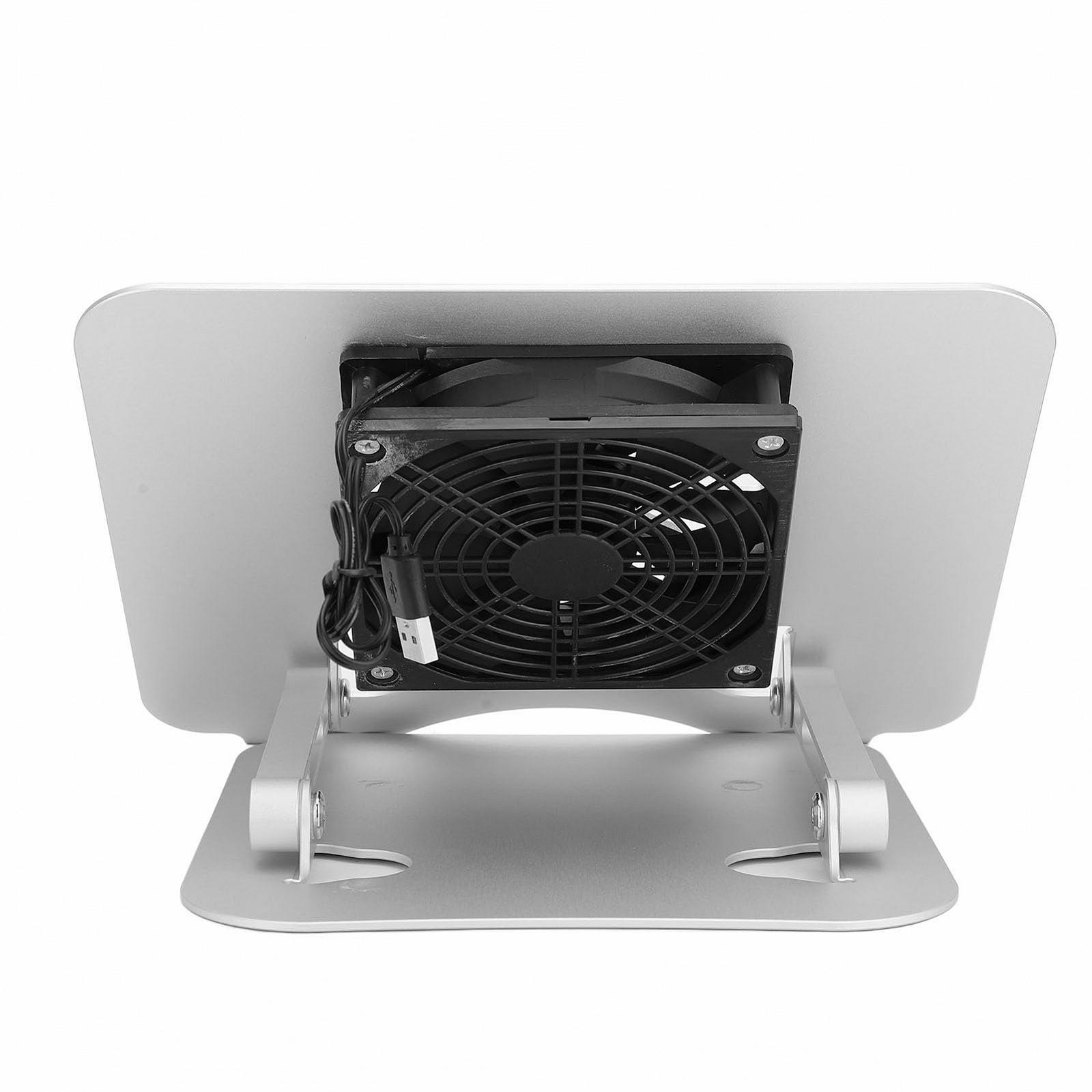 Підставка-охолоджувач для ноутбука 17" Алюмінієвий сплав Підвищення Складна Портативна, фото №4